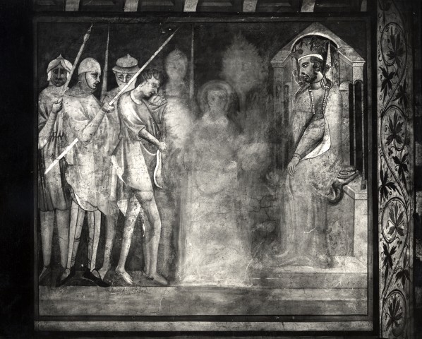 Brogi — Anonimo pistoiese - sec. XIII/ XIV - Cristo davanti ad Erode — insieme